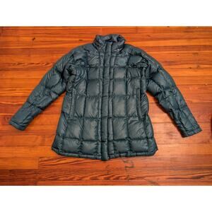 North Face 600 Turquoise Womens Large Puffer Jacket